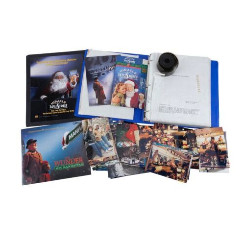 326. Bound Script with BTS Photos and Release Print Film Clip ### MIRACLE ON 34TH STREET (1994)