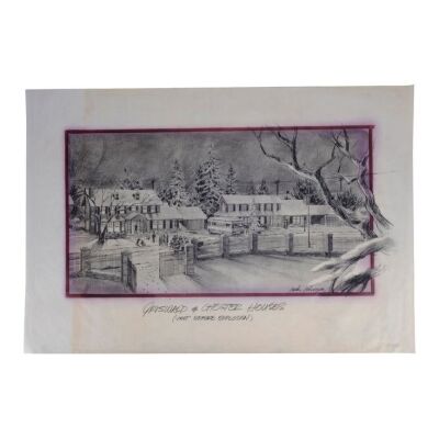 334. Hand-Drawn Jack Johnson "Griswold & Chester Houses (Just Before Explosion)" Concept Artwork ### NATIONAL LAMPOON'S CHRISTMAS VACATION (1989)