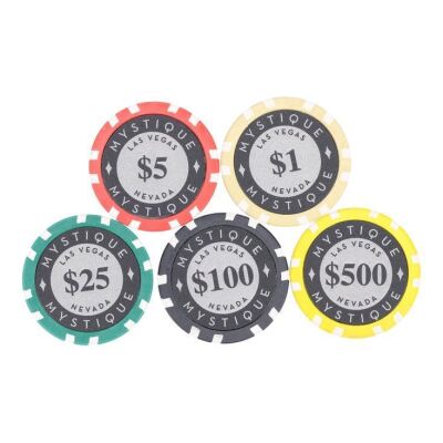 335. Set of Five Mystique Casino Chips ### NEXT (2007)