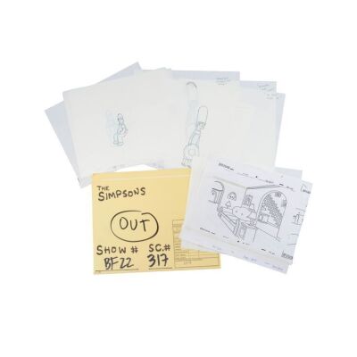 389. Collection of 25 Hand-Drawn "Brother's Little Helper" Production Pencils ### THE SIMPSONS (1989)