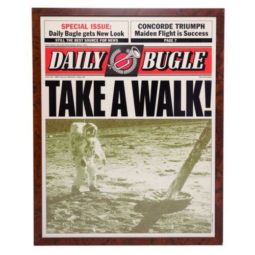 401. J. Jonah Jameson's (J.K. Simmons) Photo-Matched Framed "Take A Walk" Daily Bugle Newspaper ### SPIDER-MAN (2002)
