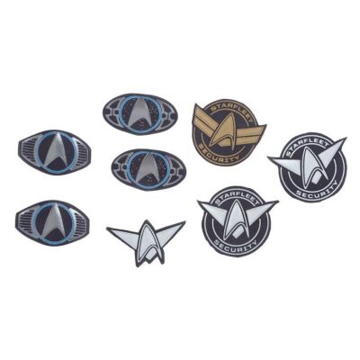 407. Set of Eight Starfleet Personnel Patches ### STAR TREK (2009)/STAR TREK INTO DARKNESS (2013)