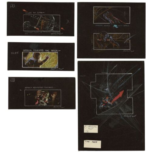 408. Set of Five Hand-Drawn David Negron, Sr. Spock Storyboards ### STAR TREK: THE MOTION PICTURE (1979)