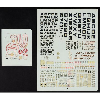 412. Pair of Production-Made USS Enterprise, Workbee, and Klingon K't'inga-Class Battle Cruiser Model Miniature Decal Sheets ### STAR TREK: THE MOTION PICTURE (1979)