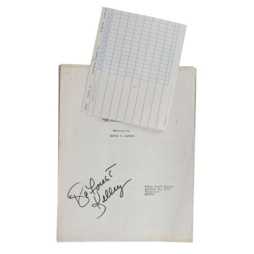 422. DeForest Kelley's Autographed Personal "The Eye of the Beholder" Final Draft Script ### STAR TREK: THE ANIMATED SERIES (1973-1974)