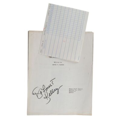 422. DeForest Kelley's Autographed Personal "The Eye of the Beholder" Final Draft Script ### STAR TREK: THE ANIMATED SERIES (1973-1974)