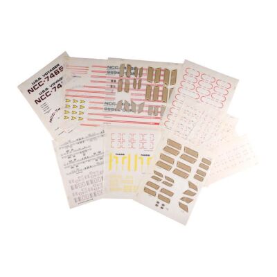 443. Michael and Denise Okuda Collection: Set of Production-Made Image Transfers for Voyager Model Miniature ### STAR TREK: VOYAGER (T.V. SERIES, 1995-2001)