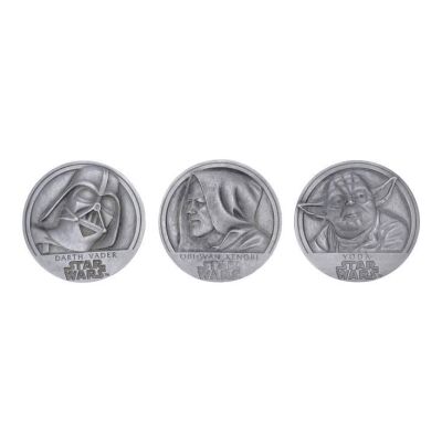 474. William Plumb Collection: Set of Three Lawrence Noble-Signed Pewter Medallions ### STAR WARS: ORIGINAL TRILOGY (1977-1983)