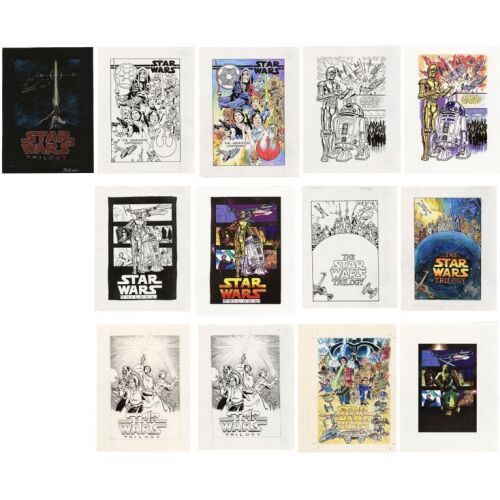479. One Hand-Drawn Brandon McKinney Poster Concept Artwork with Five Hand-Illustrated Prints and Eight Additional Prints ### STAR WARS: ORIGINAL TRILOGY