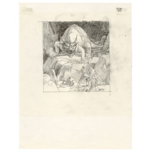 486. Hand-Drawn Ralph McQuarrie Krayt Dragon Concept Sketch ### THE ILLUSTRATED STAR WARS UNIVERSE (1995)