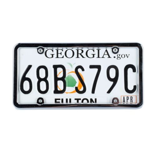 536. Mickey Lobel's (Amy Adams) Production-Made License Plate ### TROUBLE WITH THE CURVE (2012)