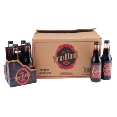 541. Set of Six Tru Blood Bottles with Packaging ### TRUE BLOOD (2008-2014)