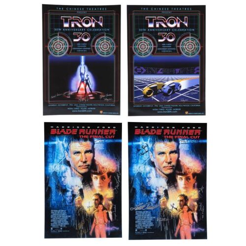597. Mark Stetson Collection: Set of Four Autographed Posters ### VARIOUS PRODUCTIONS