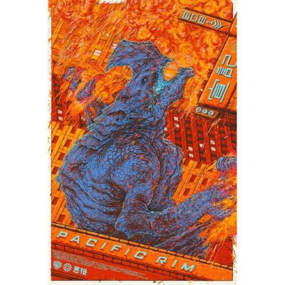 604. Hand-Numbered Studio Edition Mondo Comic-Con 2013 "Otachi" Screen Print ### PACIFIC RIM (2013)