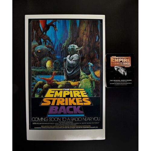 608. 1982 US National Public Radio Poster with Audio Cassette Box Set ### STAR WARS: THE EMPIRE STRIKES BACK (RADIO SERIES, 1983)