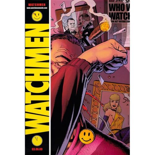 609. 2008 San Diego Comic-Con Teaser One-Sheet ### WATCHMEN (2009)
