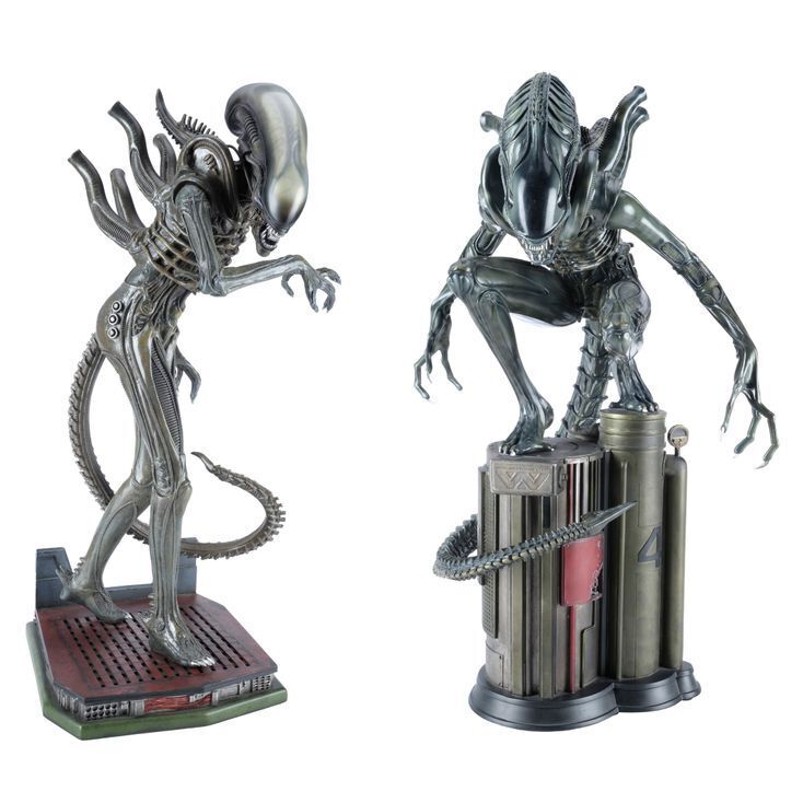 SIDESHOW ALIEN ミニバストセット 612. Pair of Sideshow Collectibles 1:4-Scale Premium Format Big