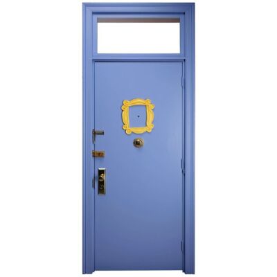 629. Monica Geller's Interactive Promotional Two-Sided Apartment Door Replica ### FRIENDS (T.V. SERIES, 1994-2004)