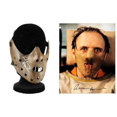 669. Anthony Hopkins-Autographed Hannibal Lecter Muzzle Replica and Poster ### THE SILENCE OF THE LAMBS (1991)