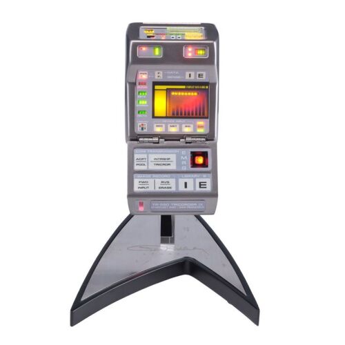 674. Light-Up Roddenberry Entertainment Starfleet TR-590 Mark IX Science Tricorder Replica ### STAR TREK FRANCHISE (1966-PRESENT)