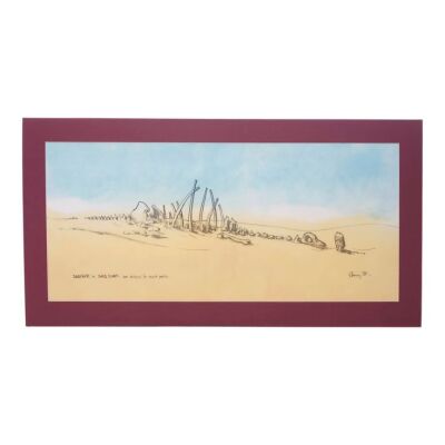 682. Matted Modern John Barry "Dinosaur in Sand Dunes" Print ### STAR WARS: A NEW HOPE (1977)