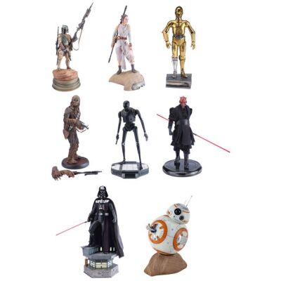 685. Set of Eight 1/4 Scale Sideshow Premium Format Figures ### STAR WARS TOYS