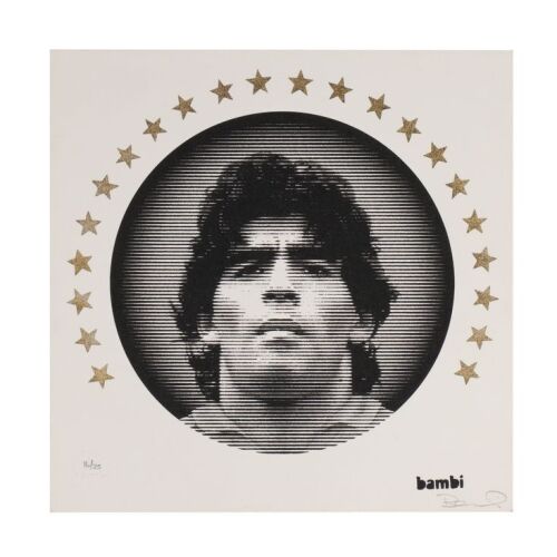 7. Maradona, 2020 - Signed Limited Edition Print ### BAMBI