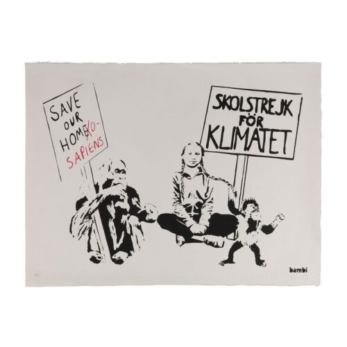 9. Save Our Homo Sapiens - Signed Limited Edition Print ### BAMBI