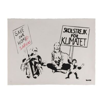 9. Save Our Homo Sapiens - Signed Limited Edition Print ### BAMBI