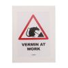 12. Vermin at Work Sticker, 2004 ### BANKSY