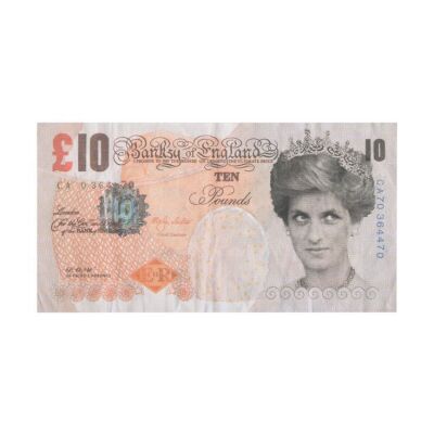 14. Banksy Di-Faced Tenner, 2004 ### BANKSY