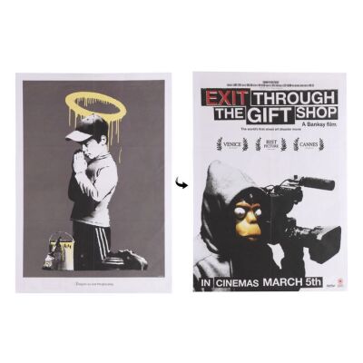 17. Forgive Us Our Trespassing / Exit Through the Gift Shop - Lithographic Poster ### BANKSY