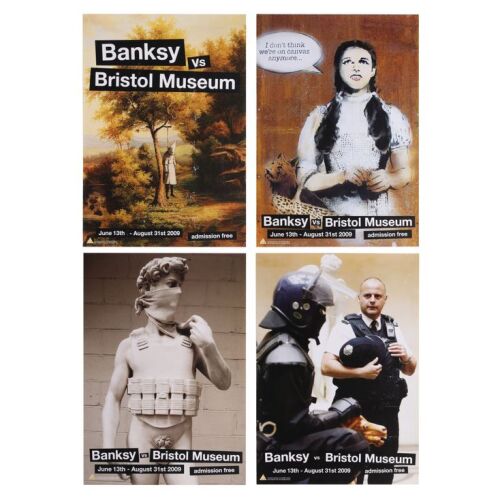 20. Banksy vs Bristol Museum Poster Set ### BANKSY