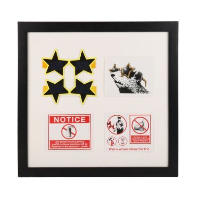 27. Exit Through the Gift Shop Special Edition DVD Sticker Set, 2010 ### BANKSY