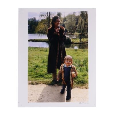 37. Ossie Clark with Son Albert, c. 1970s - Signed Archival Print ### PETER SCHLESINGER