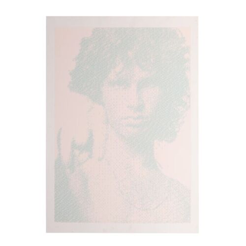 57. Jim Morrison '27 Club' - Limited Edition Print Signed with UV-sensitive Ink ### HOLOGRAM