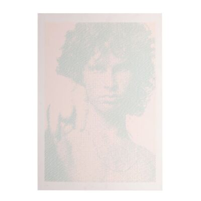 57. Jim Morrison '27 Club' - Limited Edition Print Signed with UV-sensitive Ink ### HOLOGRAM