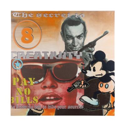 69. James Bond and Mickey Mouse Pay No Bills - Multiple Original Artwork ### JORG DORING
