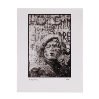 207. The Doors: Bust of Jim Morrison Covered in Fan Graffiti, Paris - Signed Limited Edition Print ### KEVIN CUMMINS
