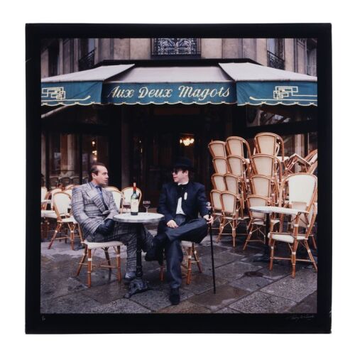 208. Elton John and Bernie Taupin, No. II Outside 'Aux Deux Magots', Paris, 1980 - Signed Limited Edition C-Type Print ### TERRY O'NEILL
