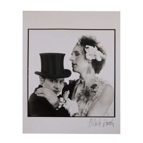 228. Blood and Glitter: Andrew Logan and Friend, 1974 - Signed Archival Print ### MICK ROCK