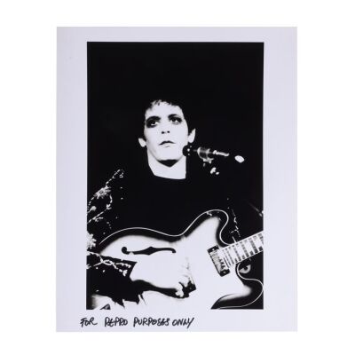 230. Lou Reed: Transformer Album Cover 'FOR REPRO PURPOSES ONLY' - Signed Archival Print ### MICK ROCK