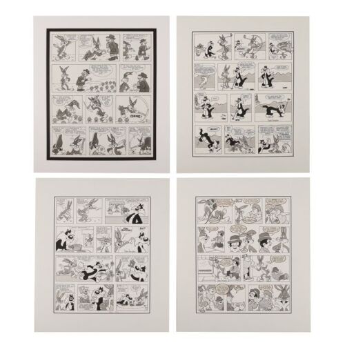 250. The Peter Longden Collection: Original Hand-drawn Strips for Issues #1610, #1613, #1672 and #1676 of TV Comic ### BUGS BUNNY