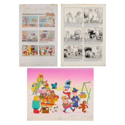 254. The Peter Longden Collection: Annual 84 Original Hand-painted Double-spread and Pair of Hand-drawn Morph Strips ### BUTTONS ANNUAL