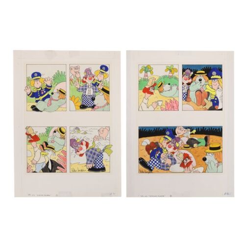255. The Peter Longden Collection: Original Hand-painted Strips for #103 ### CHARLIE CHALK