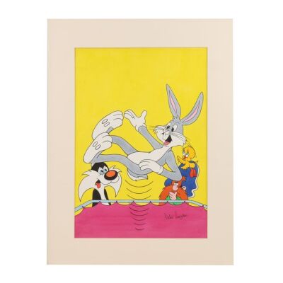 257. The Peter Longden Collection: Bugs Bunny Holiday Special 83 Original Hand-painted Cover Signed by Artist ### LOONEY TUNES (1929 - PRESENT)