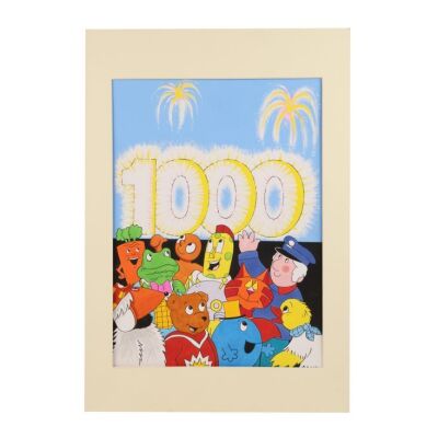 262. The Peter Longden Collection: 1000th Issue Original Hand-painted Cover Signed by Artist ### PIPPIN