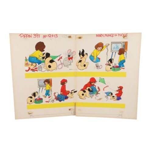 263. The Peter Longden Collection: Annual 391 Original Hand-painted Double-spread ### PIPPIN