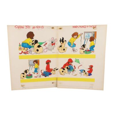 263. The Peter Longden Collection: Annual 391 Original Hand-painted Double-spread ### PIPPIN
