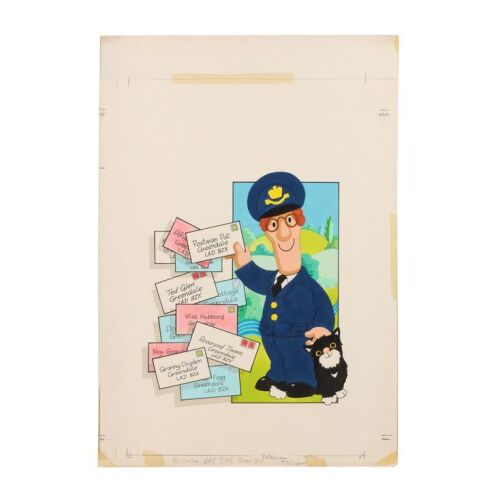 273. The Peter Longden Collection: BHS Postman Pat Favourite Picture Stories 1985 Original Hand-painted Cover ### POSTMAN PAT